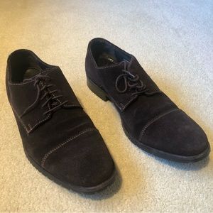 Cole Haan waterproof suede oxfords size 10.5M
